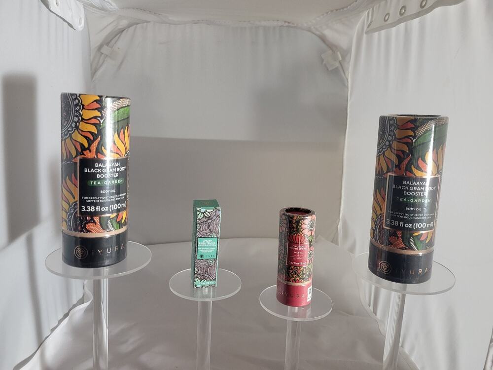 Iyura bundle 4 peices eye, face and body oil